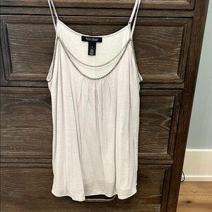 White House Black Market Chain Detail Camisole